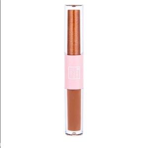 ♡ The beauty crop liquid eyeshadow duo | cinnamon & fudge